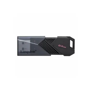 Kingston 64 GB 3.2 Gen 1 USB Flash Drive, DataTraveler Exodia Onyx