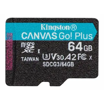 KINGSTON 64GB microSDXC Canvas Go Plus