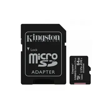 Kingston 64GB micSDHC Canvas Select Plus 100R+ADP64GB micSDHC Canvas Select Plus 100R A1 C10  +ADP