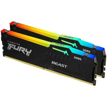 KINGSTON DRAM 32GB 5600MT/s DDR5 CL36 DIMM (Kit of 2) FURY Beast RGB EAN: 740617330779