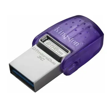 Kingston FD DTDUO3CG3/256GB 200MB/s dual USB-A+C