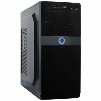 Kućište Chassis INTER-TECH IT-5908 (ATX, 2xUSB3.0, HD-Audio, PSU optional, Black)