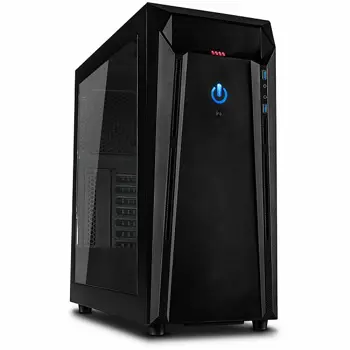 Kućište Chassis INTER-TECH N21-02 Arthurus, ATX, 2 x USB 3.0, HD-Audio, Black