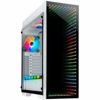 Kućište Chassis INTER-TECH X-908 INFINI2 Gaming Tower, eATX, 2xUSB3.0, 2xUSB3.0 Type-C, Audio, PSU Optional, Tempered Glass Fron and Side, 3x120mm RGB fans