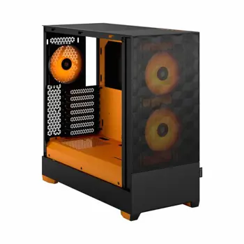 Kućište Fractal Pop Air RGB Orange Core TG, narančasto