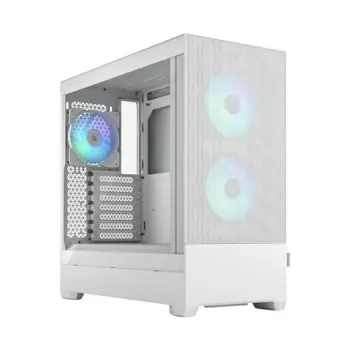 Kućište Fractal Pop Air RGB White TG, bijelo bez napajanja