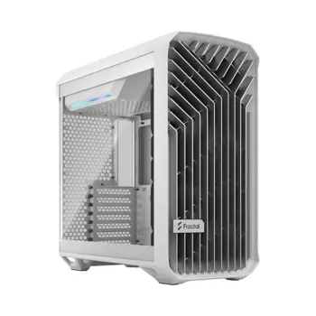 Kućište Fractal Torrent Compact White TG Clear, bez napaj.