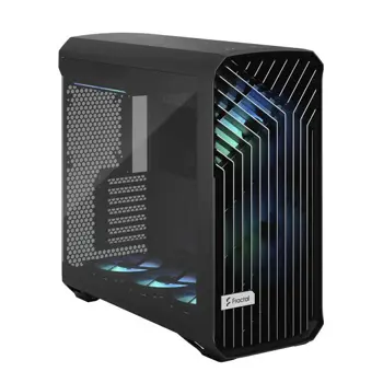 Kučište Fractal Torrent RGB Black TG Light Tint