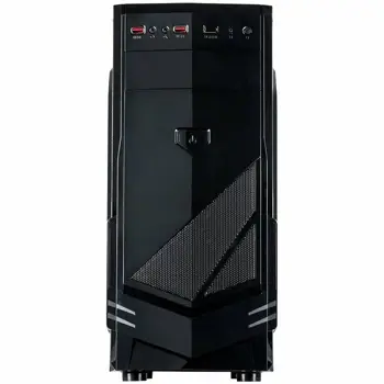 Kućište INTER-TECH B-30 Black Midi Tower, ATX, 2xUSB2.0, HD-audio, PSU optional