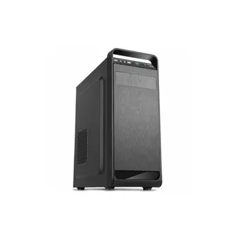 Kućište INTER-TECH K-07 Midi Tower, ATX, 2xUSB2.0, audio, PSU 500W, ABS+Brush effect, Black