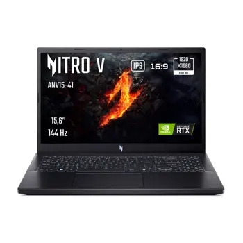 Laptop Acer Nitro V15 NH.QSFEX.006, Ryzen 7 7735HS, 15.6" FHD, 16GB, 512GB SSD, RTX4060, DOS