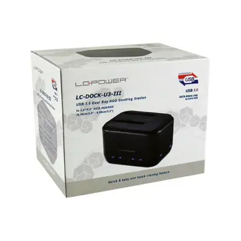 LC-Power dock za SSD/HDD, USB 3.0