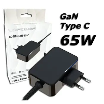 Lc power LC-NB-GAN-65-C USB tip C notebook adapt.