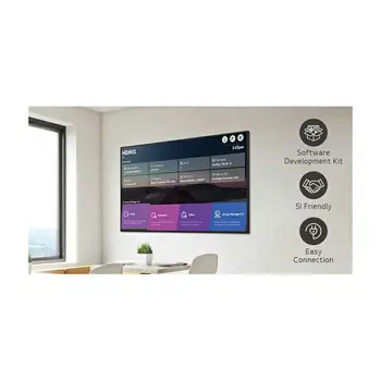 LG 55UH5N, UHD Signage, 500nits, 3xHDMI, DP, RS232