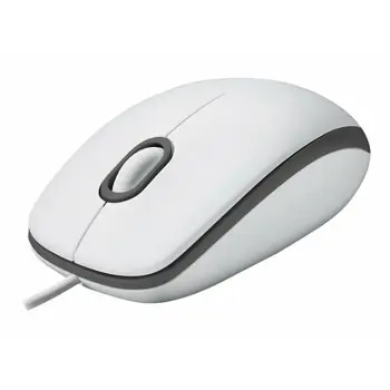 LOGI Mouse M100 - WHITE - EMEA