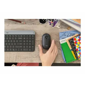 LOGI Pebble M350 Wireless Mouse graphite