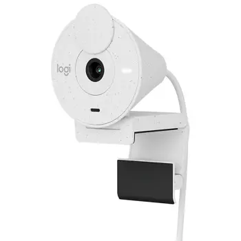 LOGITECH Brio 300 Full HD webcam - OFF-WHITE - USB