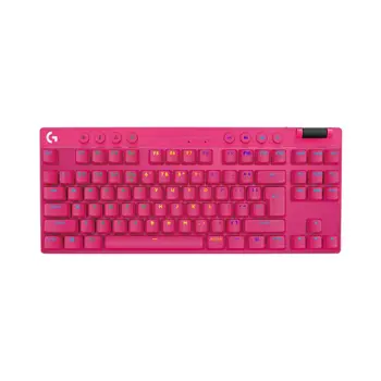 Logitech G PRO X TKL LIGHTSPEED, magenta