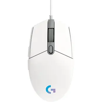 LOGITECH G102 LIGHTSYNC Gaming Mouse - WHITE - EER