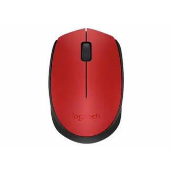 LOGITECH M171 Wireless Mouse Red