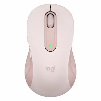 Logitech M650 L, bežični miš, roza