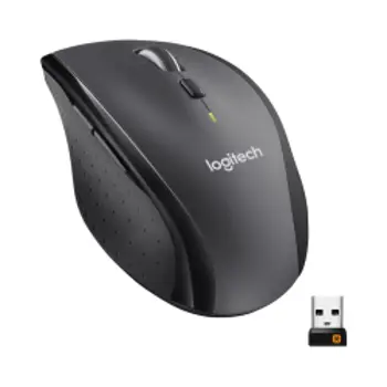 Logitech M705 bežični optički miš, USB, charcoal (910-006034)