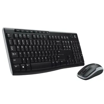 Logitech MK270, bežična tipkovnica i miš, HR