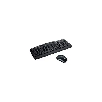 Logitech MK330 bežična tipkovnica+miš, USB, crna (920-003997)