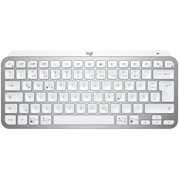 LOGITECH MX Keys Mini Bluetooth Illuminated Keyboard - PALE GREY - HRV-SLV-SRB