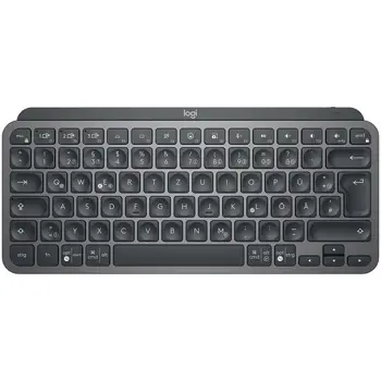 LOGITECH MX Keys Mini Minimalist Wireless Illuminated Keyboard - GRAPHITE - US INTL - 2.4GHZ/BT - INTNL