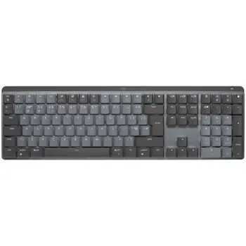 LOGITECH MX Mechanical Wireless Illuminated Performance Keyboard - GRAPHITE - US INTL - 2.4GHZ/BT - EMEA - CLICKY