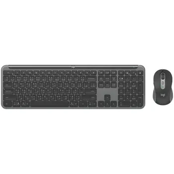 LOGITECH Signature Slim Combo MK950 - GRAPHITE - US INTL - 2.4GHZ/BT- INTNL-973