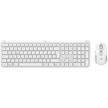 LOGITECH Signature Slim Combo MK950 - OFF WHITE - US INTL - 2.4GHZ/BT - INTNL-973