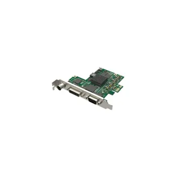 Magewell Pro capture AIO, FH PCIe x1, 1-channel HD/3GSDI / HDMI / DVI / VGA / YPbPr / CVBS / S-Vid, plus one unbalanced stereo audio. Windows/Linux/Mac.