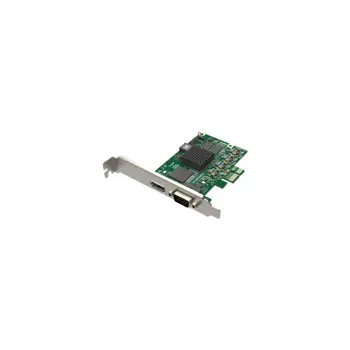 Magewell Pro capture HDMI, LP PCIe x1, 1-channel HDMI / S-Video / YPbPr / CVBS, plus 1 unbalanced stereo audio. Windows/Linux/Mac.