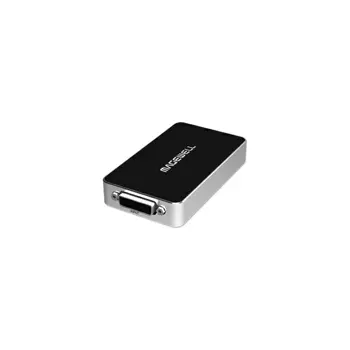 Magewell USB Capture DVI Plus, USB 3.0 DONGLE, 1-channel DVI. /DVI / VGA / YPbPr / CVBS with loop-through out, plus extra audio mic in / out. Plug and Play. Windows/Linux/Mac. 3-year warranty.