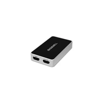 Magewell USB Capture HDMI Plus, USB 3.0 DONGLE, 1-channel HDMI with loop-through out, plus extra audio mic in / out. Plug and Play. Windows/Linux/Mac. 3-year warranty.