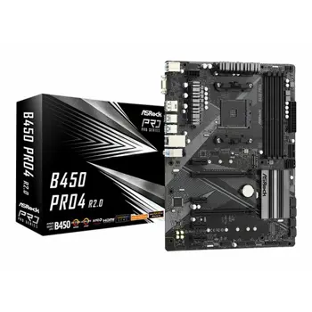 Matična ploča ASROCK B450 PRO4 R2.0 AM4 DDR4 4xSATA