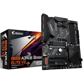 Matična ploča GIGABYTE  B550 AORUS ELITE V2 DDR4 (Socket AM4, 4x DDR4 up to 128GB, 1x PCI--Ex16x16 CPU, 3x PCI-Ex16 x2, x1_2,x1_1 Chipset, 2x M.2, 4x SATA 6Gb/s, 1xDP, 1xHDMI, 2x USB Gen2, 3x USB G