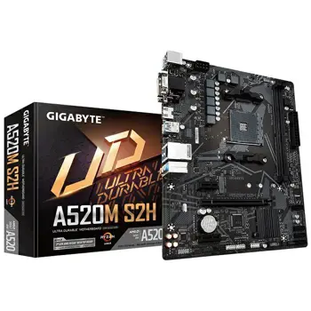 Matična ploča Gigabyte GA-A520M-S2H,AM4,S3, U3, mATX