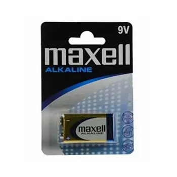 Maxell alkalna baterija 6LR61/9V Bloc, 1 komad