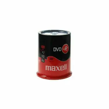 Maxell DVD-R 16x, 4.7GB 100 kom spindle