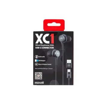 Maxell XC1 USB-C slušalice, crne