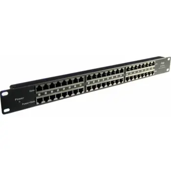 MaxLink 24 port 1U Rack mount 10 100 injector without power supply