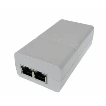 MaxLink PoE injector - 802.3af at, 55V, 0,55A, 30W, 1Gbit