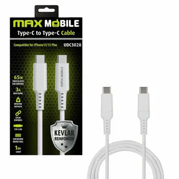 maxmobile-data-kabel-type-c-type-c-udc3028-kevlar-white-qc-3-17218-drd-1007010086.webp