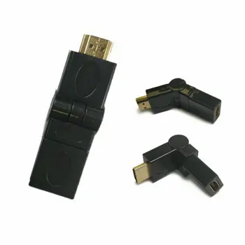 MAXPOWER KONEKTOR HDMI-HDMI F/M 360° GOLD PLATED