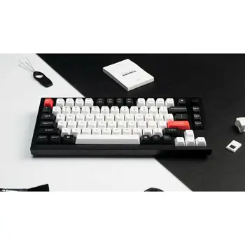 Mehanička tipkovnica Keychron Q1 HE Swappable RGB Backlight, Nebula Switch, Knob Version, Black, Q1H-M1, (+HR znakovi)