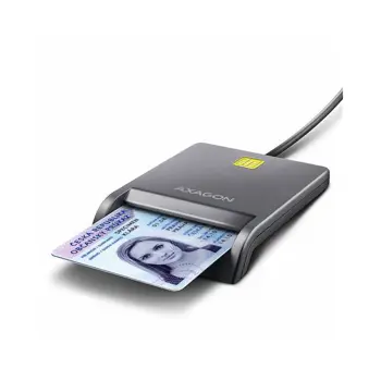 MEM CR USB 2.0 CRE-SM3T Smart Card FlatReader, AXA