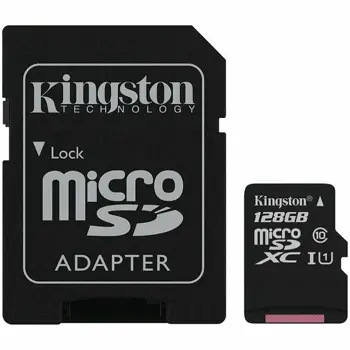 Memorijska kartica Kingston 128GB micSDXC Canvas Select Plus 100R A1 C10 Card + ADP EAN: 740617298703